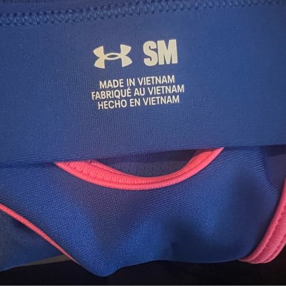 Under Armour Womens HG Mid Padless Medium Impact Sports Bra sz S - Picture 3 of 4